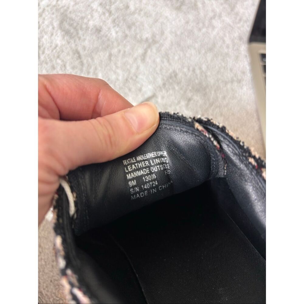 NWOB Tory Burch good luck neutral herringbone trainers quiet luxury Sz 9, $325 - Picture 10 of 12